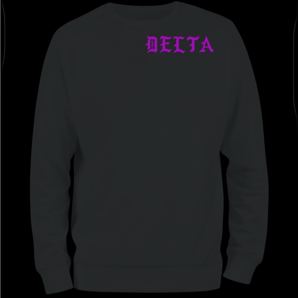 Delta Black Sweater